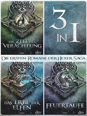 cover image of Die ersten drei Romane der Hexer-Saga